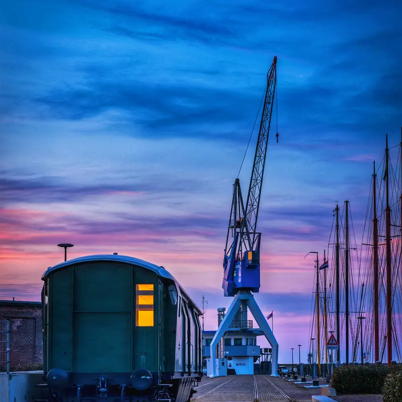 Havenkraan Harlingen